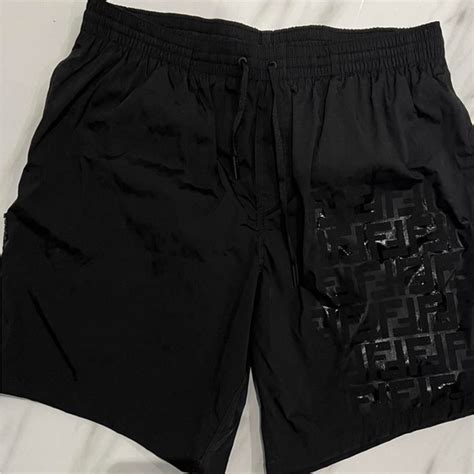 fendi water activated shorts